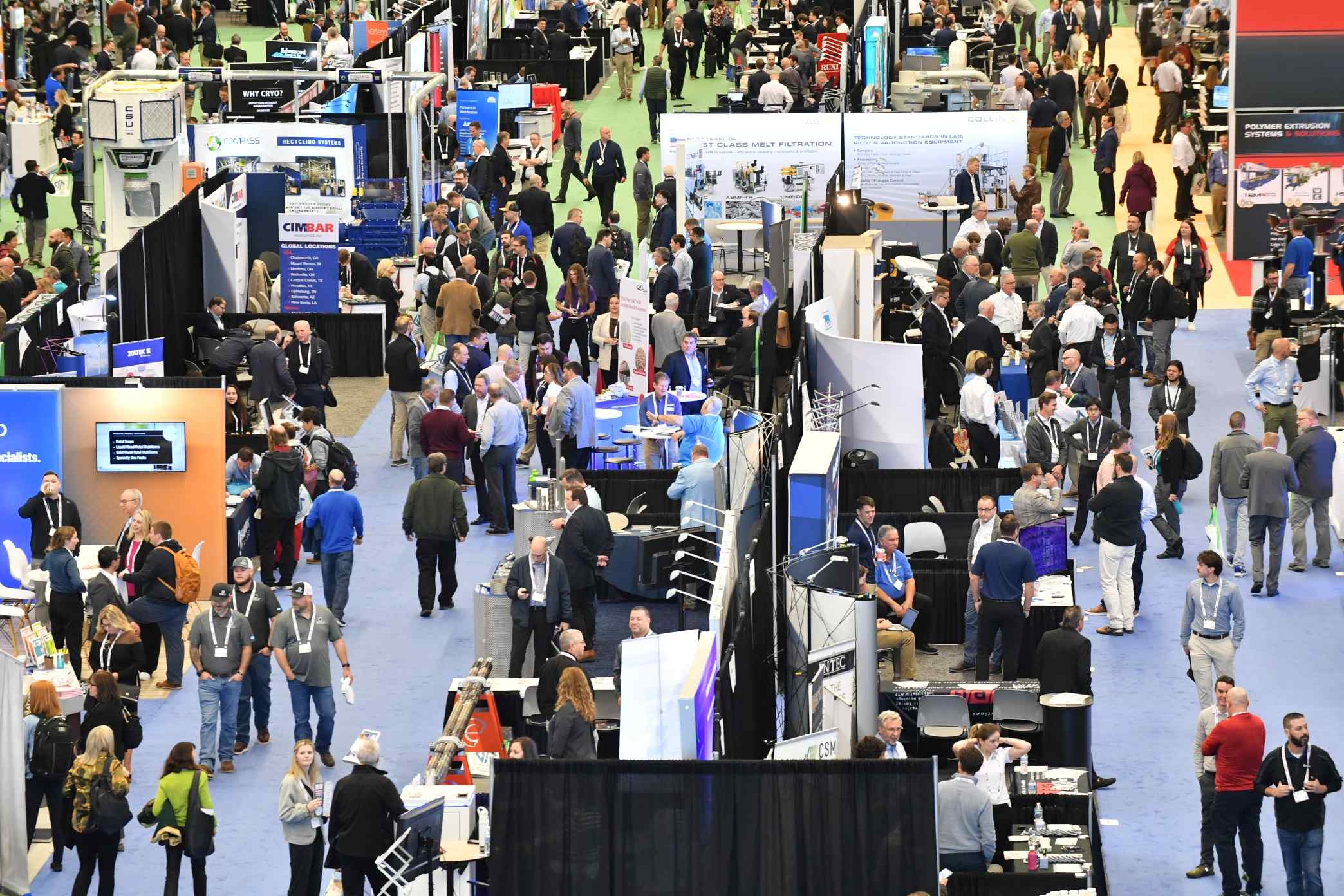 PWE Show floor