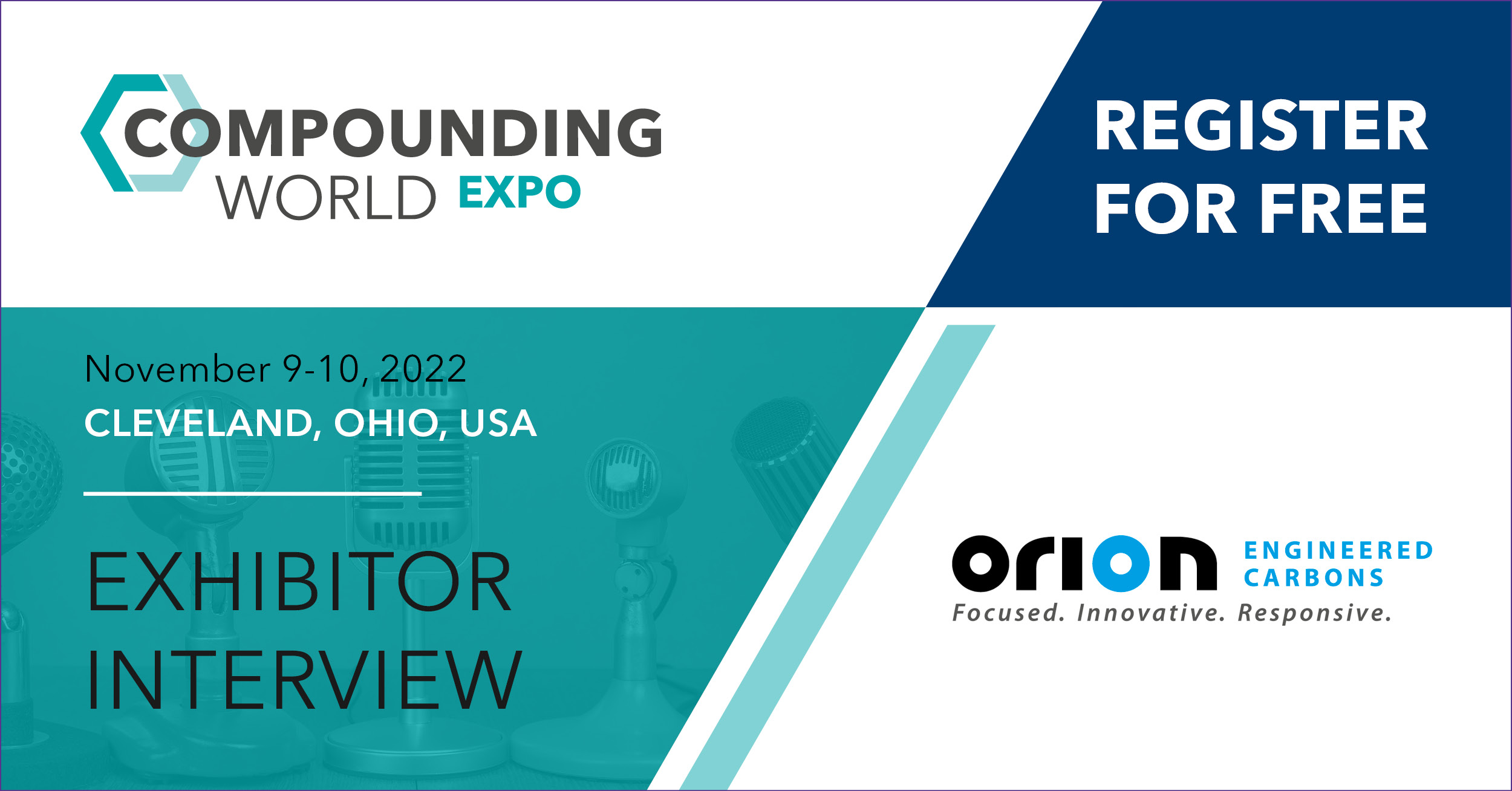 Compounding World Expo: Orion Engineered Carbons