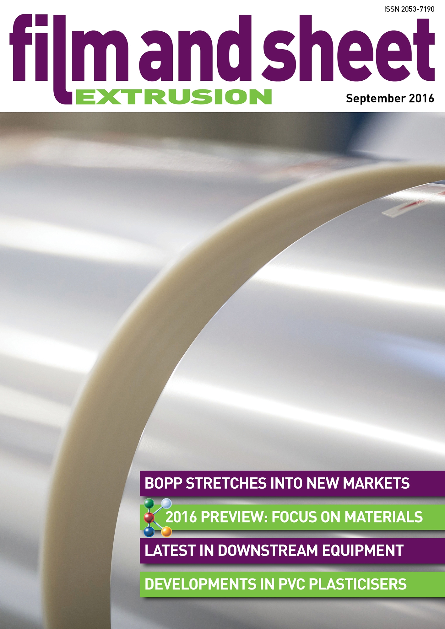 Film and Sheet Extrusion September 2016