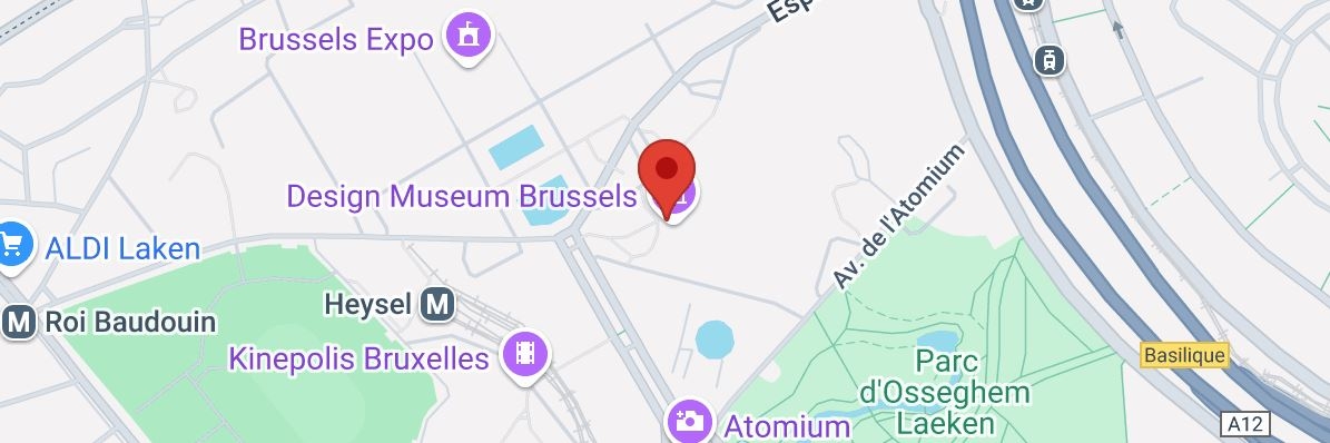 Map of Brussels