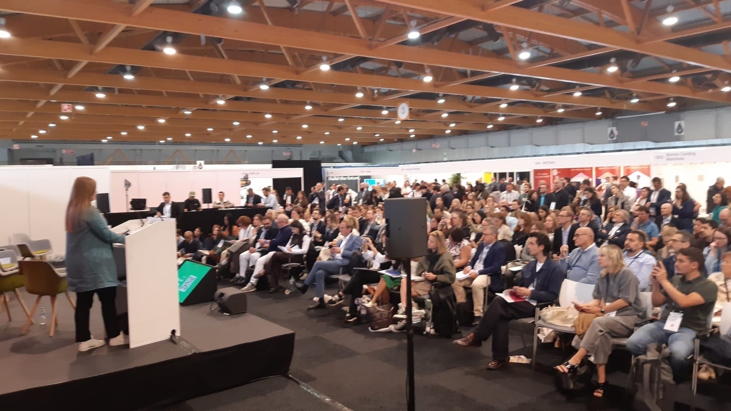 Olivia Poole at Textiles Recycling Expo 3