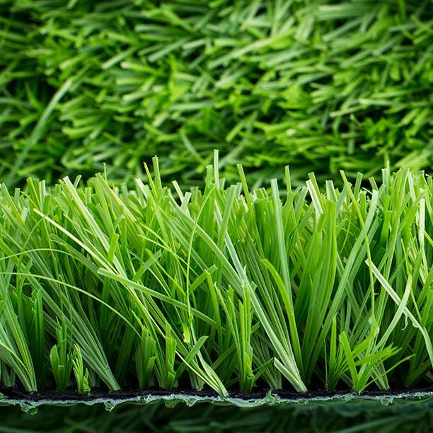 Artificial grass close-up